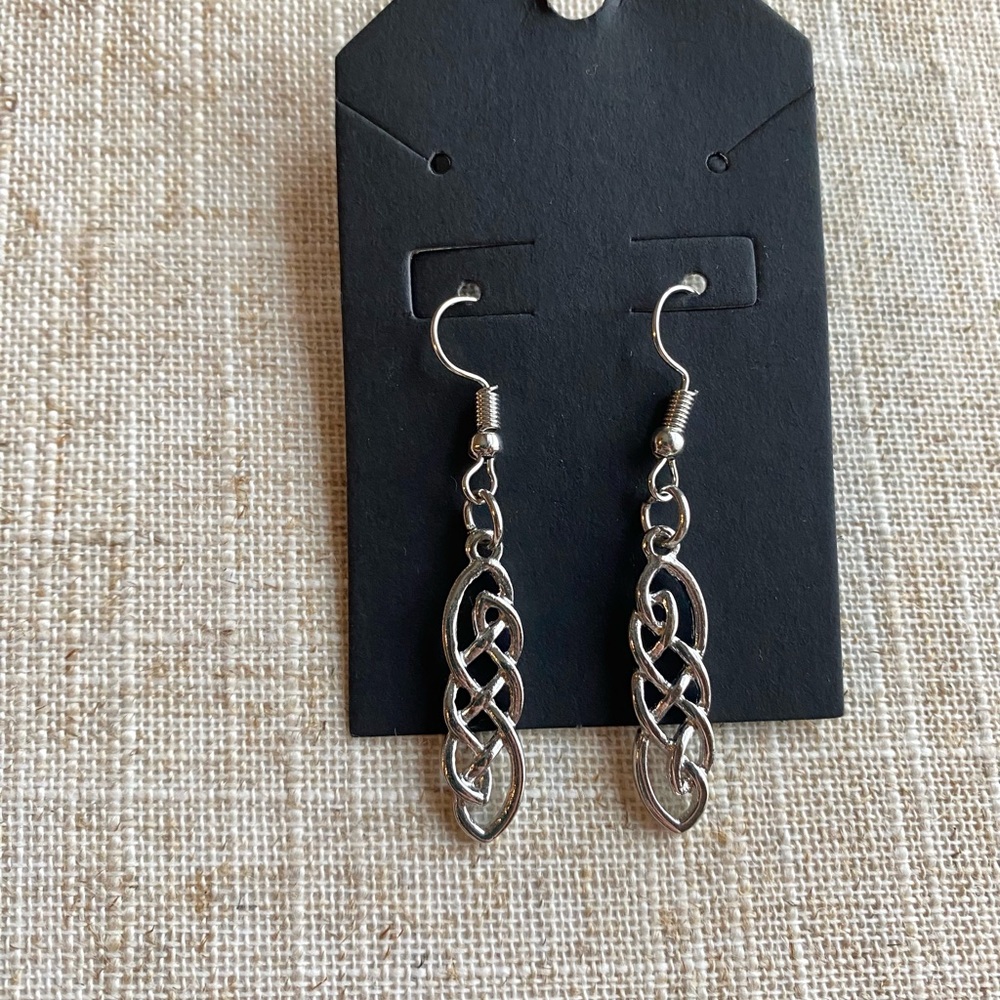 Elegant Silver Dangle Earrings